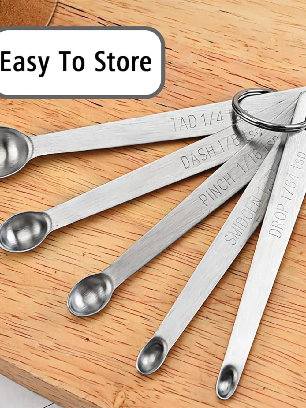 1PCS 1/64 Teaspoon(1/64tsp, 0.08ml, Drop) Single Tiny Measuring Spoon, Small Ind